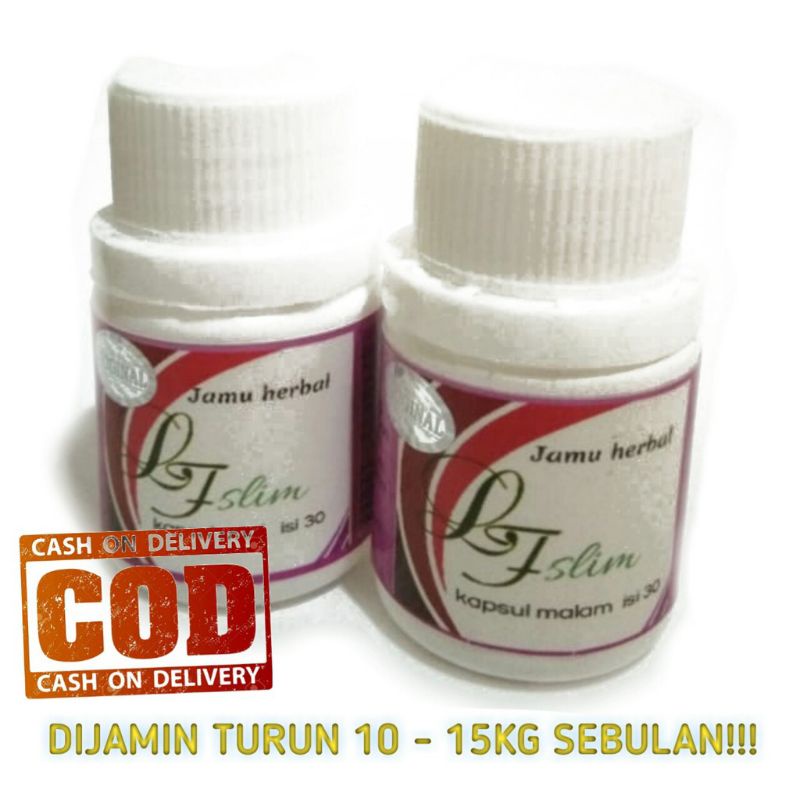 LF SLIM HERBAL pelangsing badan cepat dan ampuh viral obat diet herbal susut perut buncit lemak slim