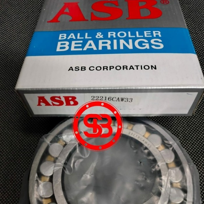 SPHERICAL ROLLER BEARING 22216 CAW33 ASB (80x140x33)