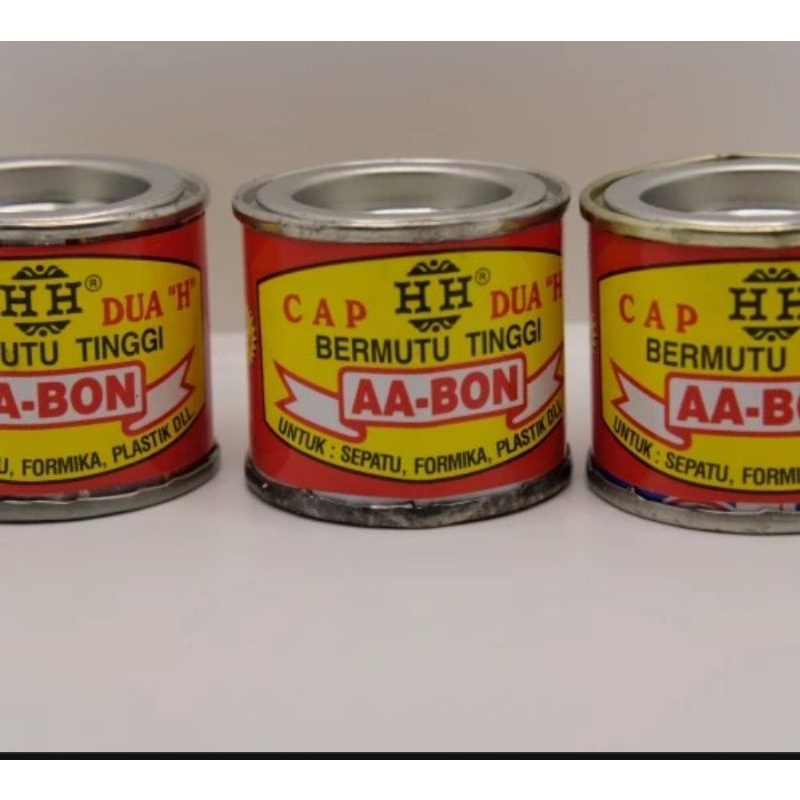

[BELI BANYAK MAKIN MURAH] Lem Aibon Cap AA-BON Lem Kuning Kaleng Kecil Mini