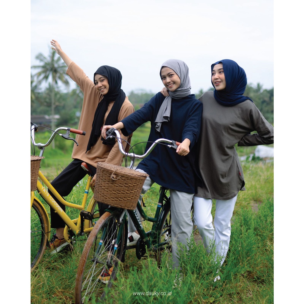 Tunic Dauky / M Tunic Lacos / Atasan Kaos / Tunic kaos / Atasan lacos