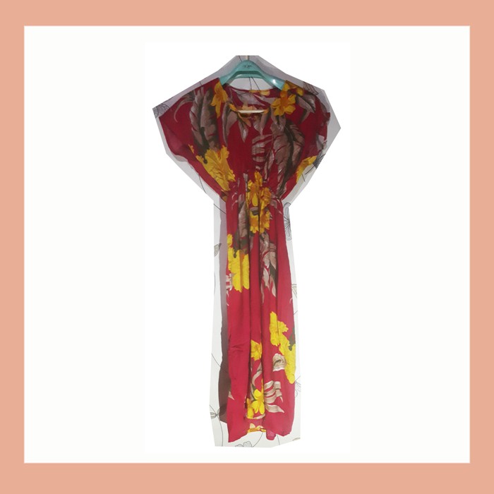 Daster Bali Manohara Motif Bunga