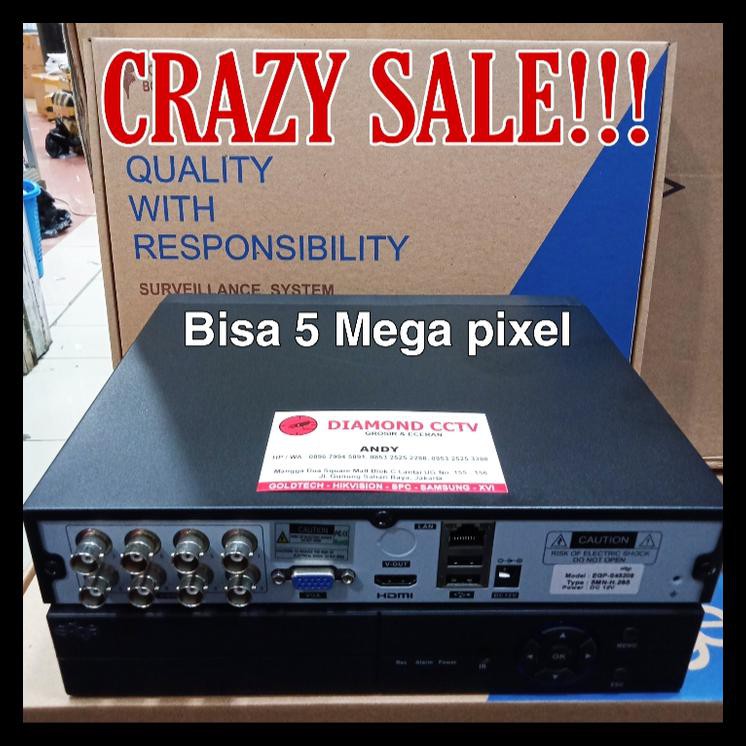 New Dvr Edge 8 Ch Sport Camera Ahd 5Mp Full Hd 1080 P