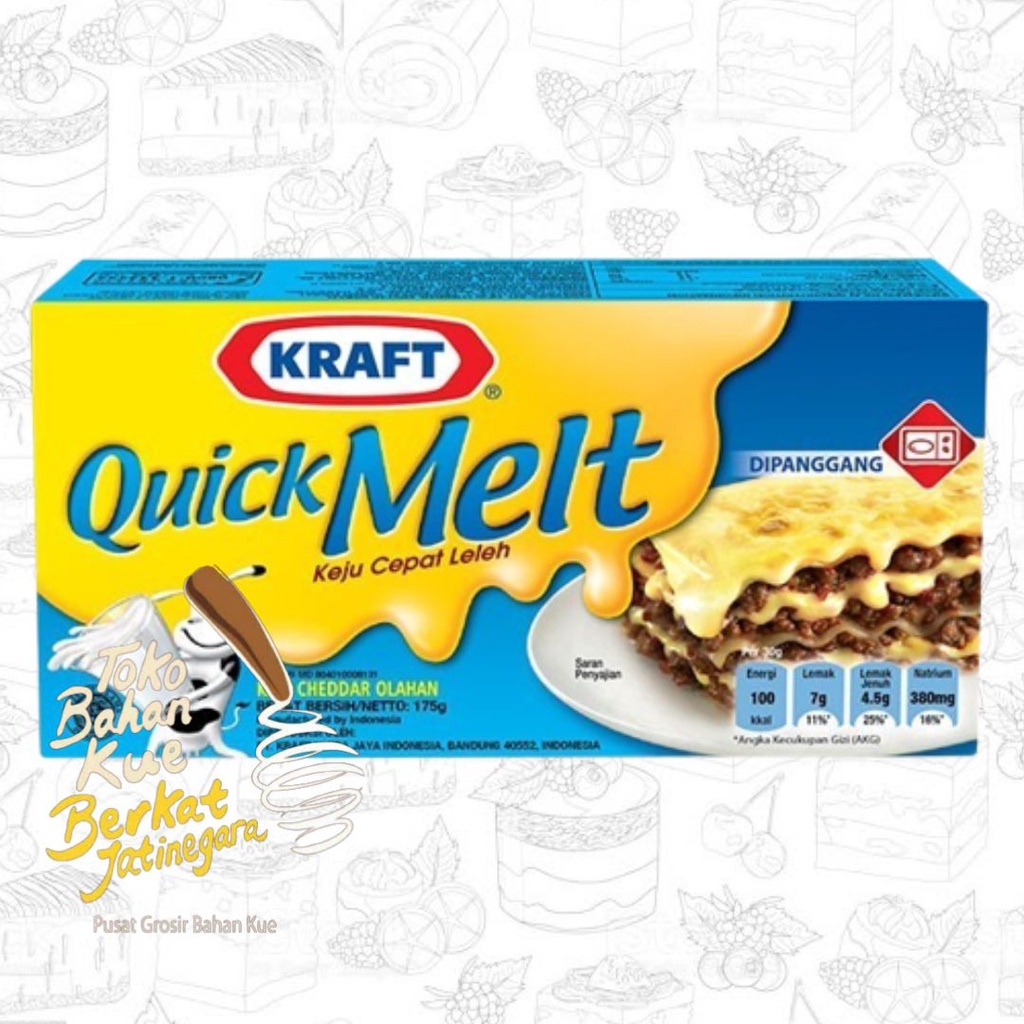 KEJU KRAFT QUICK MELT 165 GR / CTN ( 48 PCS )