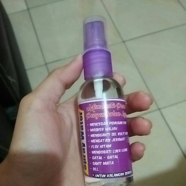 Spray Water milagros