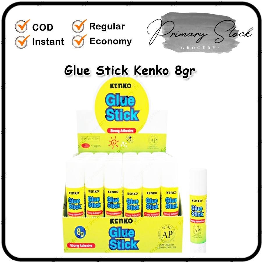 

Glue Stick Kenko 8 gr Lem Kertas Kecil Stik 8gr