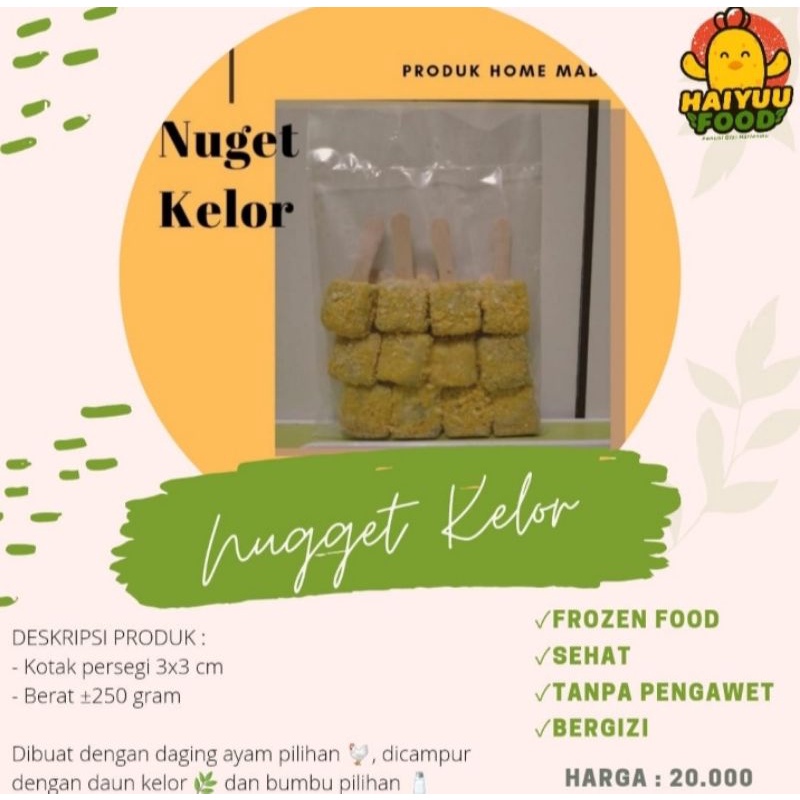 

Nugget daun kelor