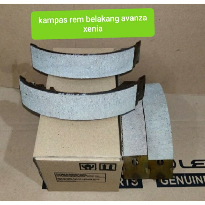 kampas rem belakang avanza / xenia original