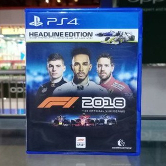 BD PS4 F1 2018 Formula 1 18 Game CD Kaset bluray playstation4