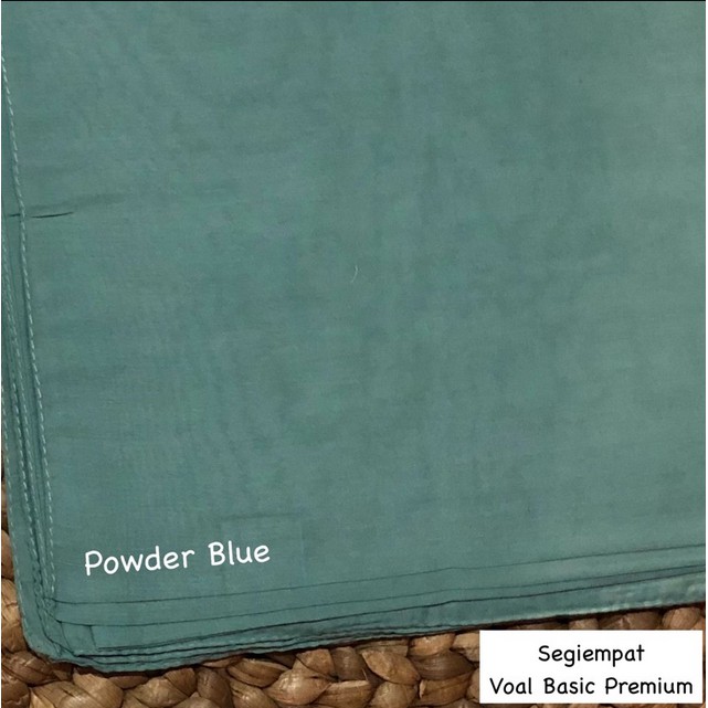 Godiva96 - UMAMA BASIC VOAL HIJAB / JILBAB MEDAN PART 1-U.BV. Powder Blue
