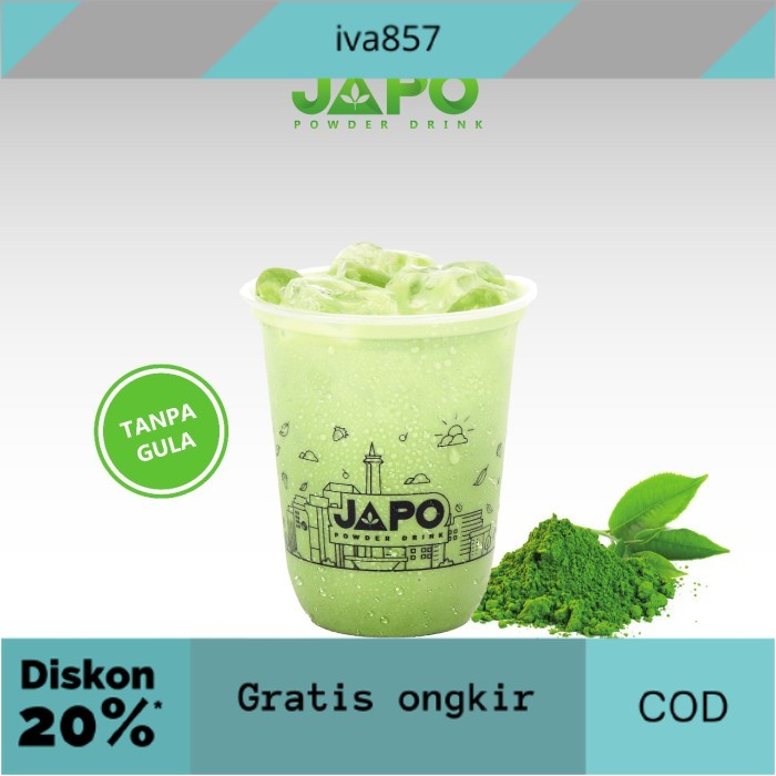 

PROMO Bubuk Minuman - Green Tea Plain GRATIS ONGKIR