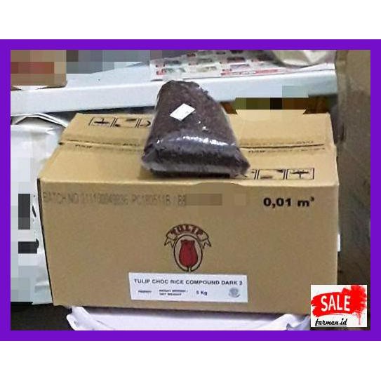 

SAKMACOKLAT- MESES TULIP DARK COMPOUND REPACK 1KG - TANPA BUBBLE -MAKANAN-MINUMAN.