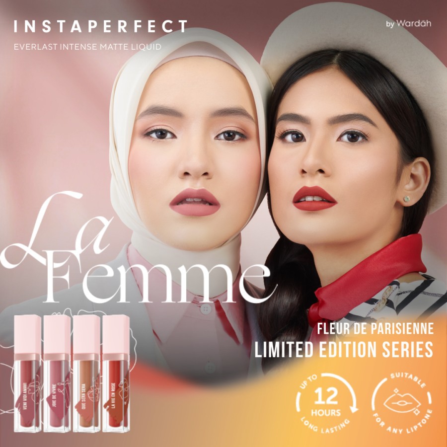 Wardah Instaperfect Everlast Intense Matte Liquid 12 Veni Vidi Amavi