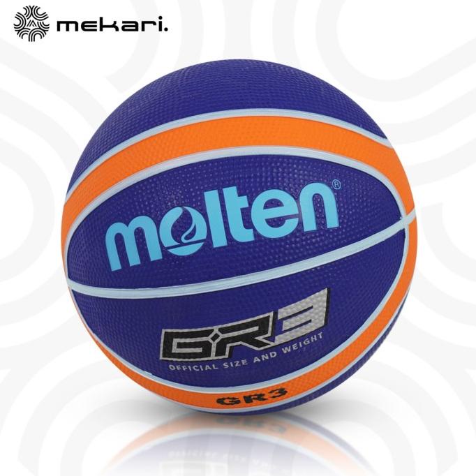 Bola Basket Molten GR3 Blue ( Outdoor ) | Basket