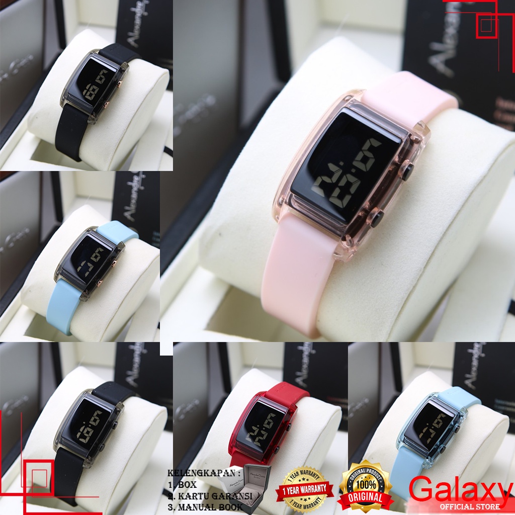 ALEXANDRE CHRISTIE JAM TANGAN WANITA JAM TANGAN DIGITAL TERBARU JAM AC ORIGINAL JAM TANGAN WANITA AL