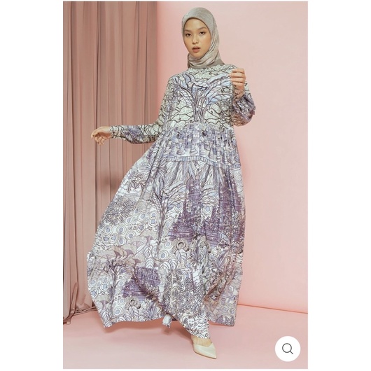 Maharani dress LILAC buttonscarves x Vone size M, L