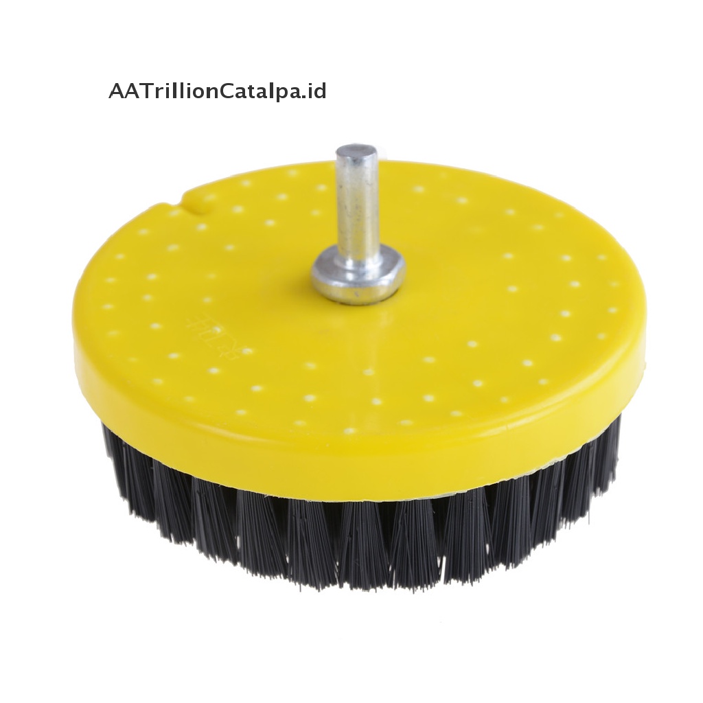 (AATrillionCatalpa) Mata Bor Brush Power Scrub 110mm Untuk Membersihkan Karpet / Sofa / Mebel Kayu