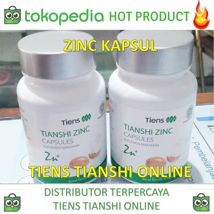 RAMBUT-VITAMIN-SUPLEMEN- PROMO ZINC PRODUK TIENS, TIENS ZINC PENINGGI, ZINC TIENS UNTUK RAMBUT