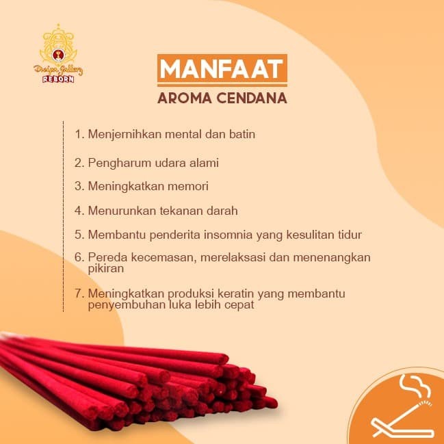 Dupa hio wangi harum cendana alami sukhavati 1kg merah 39cm