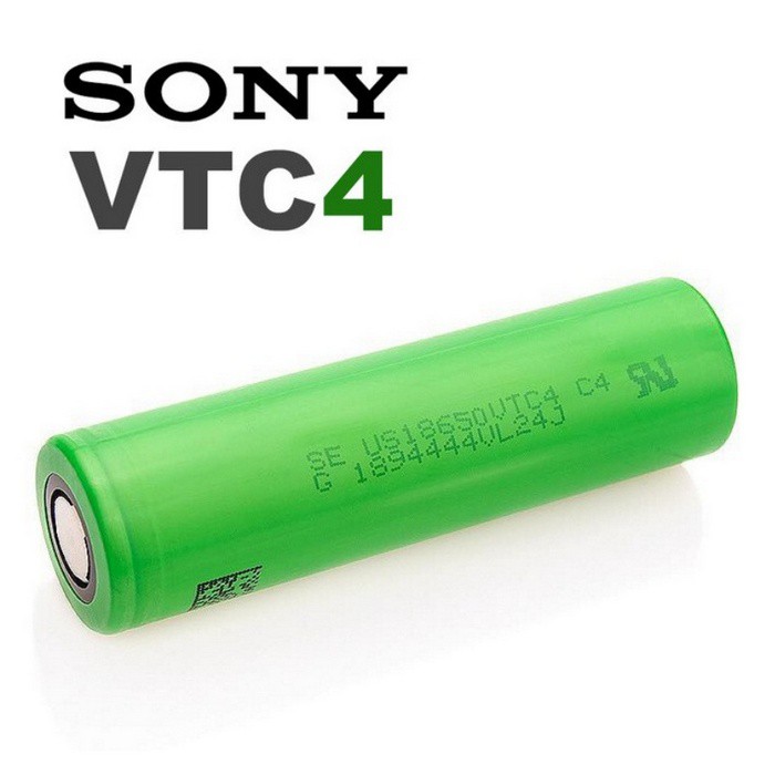 Sony VTC4 18650 Battery Authentic 30A 2100mAh Original Baterai Batre Batere Ori VTC 4 2100 mAh 30 A