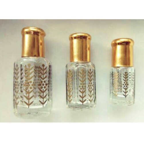 Botol TOLA SURRATI kosong motif padi (3ml/6ml/12ml)-Botol Parfum Tola Kembang Padi