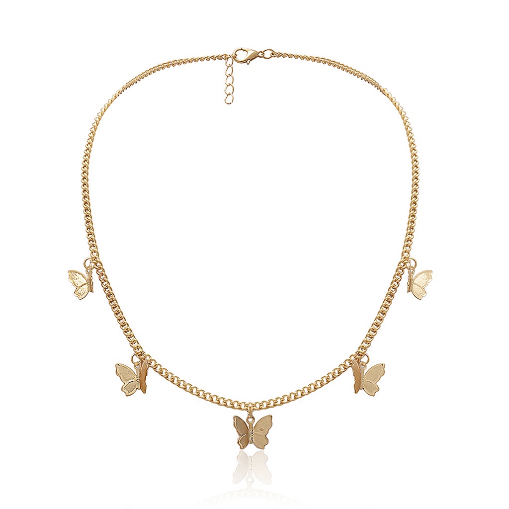 Hu Hu Hu Hu Hu Alat Bantu Pasang Kacamata♡ Kalung Rantai Adjustable Bahan Alloy Dengan 5 Liontin Untuk Kencan