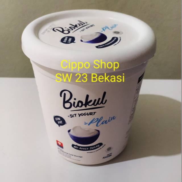

Yogurt Set PLAIN BIOKUL 1000ml, NO ADDED SUGAR, Best Quality,Harga PROMO