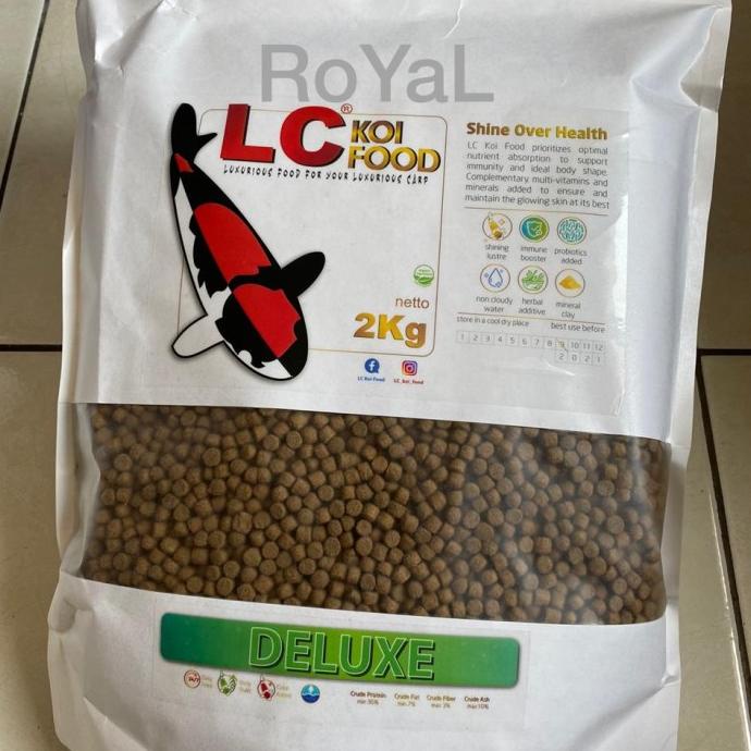 LC pakan Koi food DELUXE 2 kg size 5 mm