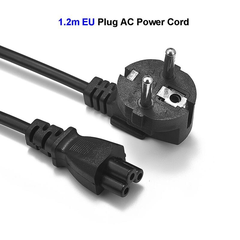 Kabel Power AC IEC C5 Untuk Adaptor Laptop Notebook 3 Pin Bagus