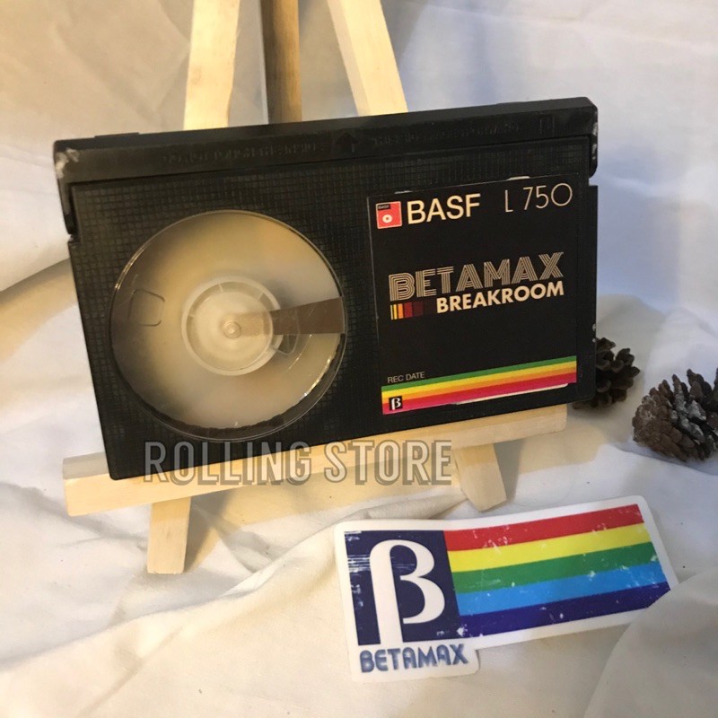 Kaset Pita Film BETAMAX tahun 80's Retro Vintage