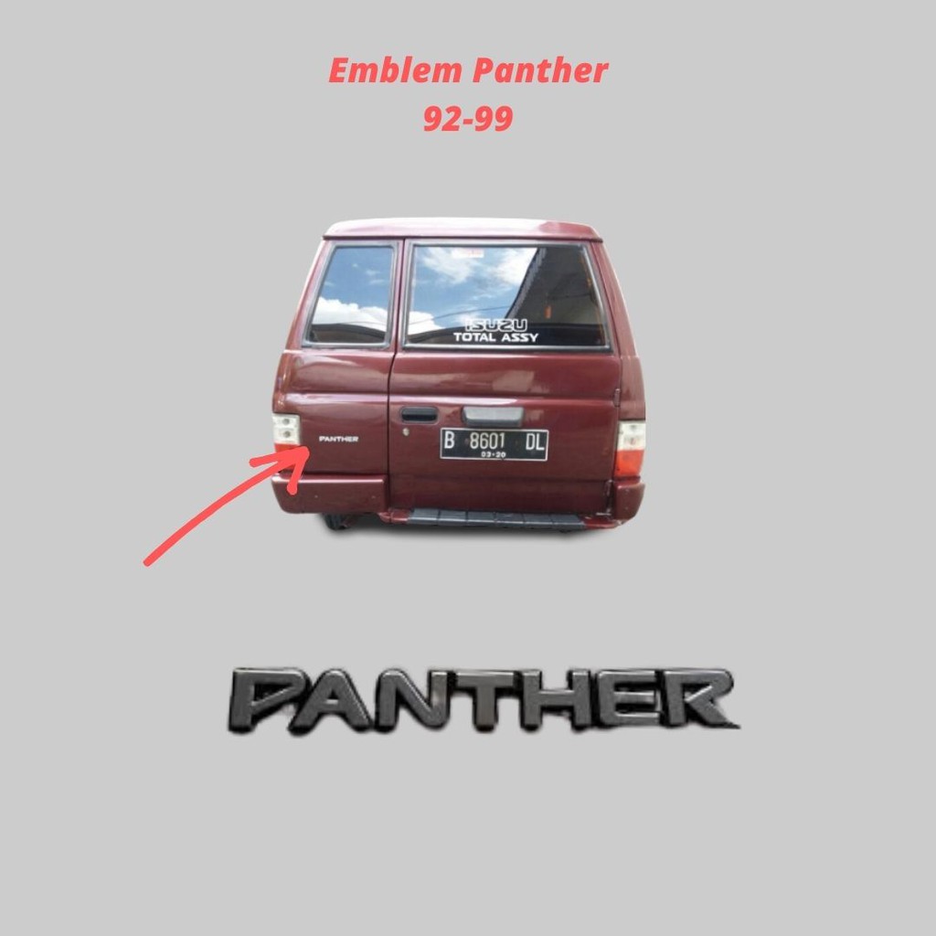 Logo Lambang Emblem Panther 92-99