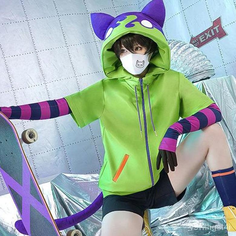 [TERLARIS] ANIME SK8 THE INFINITY COSPLAY COSTUME CHINEN MIYA SK EIGHT COSPLAY HALLOWEEN PARTY COS O