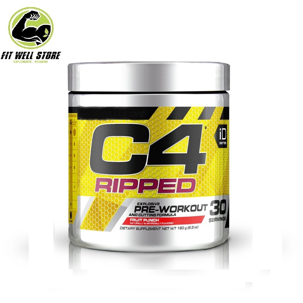 Cellucor C4 Ripped 30 Serving Best Pre Workout Pre JYM Jym Shred  EVL Engn shred ans diablo