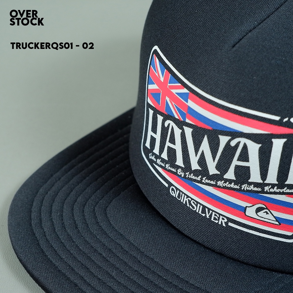 Quiksilve*r Hawaii Aloha Trucker Hat