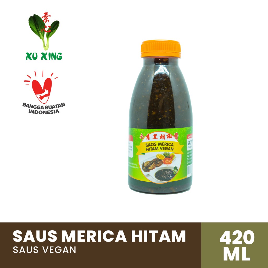 

Saus Merica Lada Hitam Vegan [420 ML]