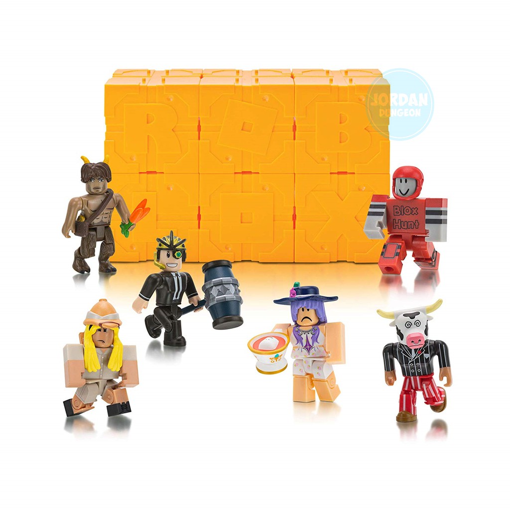 Roblox Mystery Action Figure Series 5 Satuan Murah Original - roblox series 7 new mystery box black cubes kids toys figures