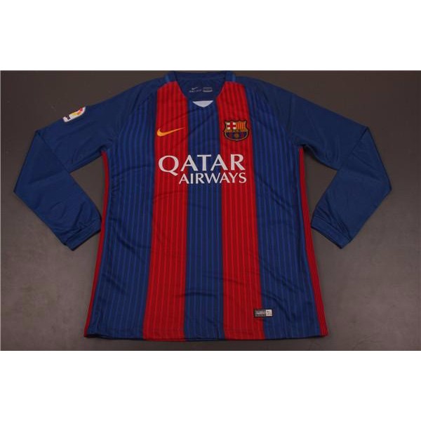 SPECIAL JERSEY BARCELONA HOME LONGSLEEVE LS 2016/2017 GRADE ORI LIMITED