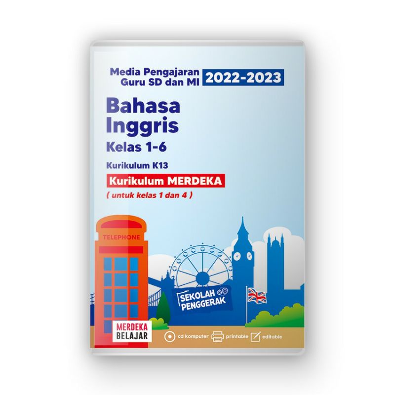 RPP kurikulum merdeka B Inggris untuk SD/MI 2022