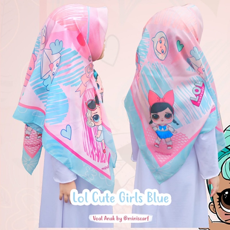 Pre Order - Hijab Voal anak LOL