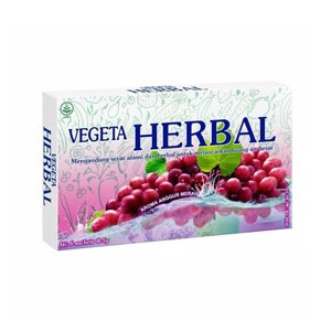 

vegeta herbal kotak 6 sac