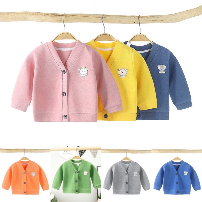 Cardigan Bayi Anak Rajut Premium Import / Jaket Cardigan Anak / Cardigan bayi