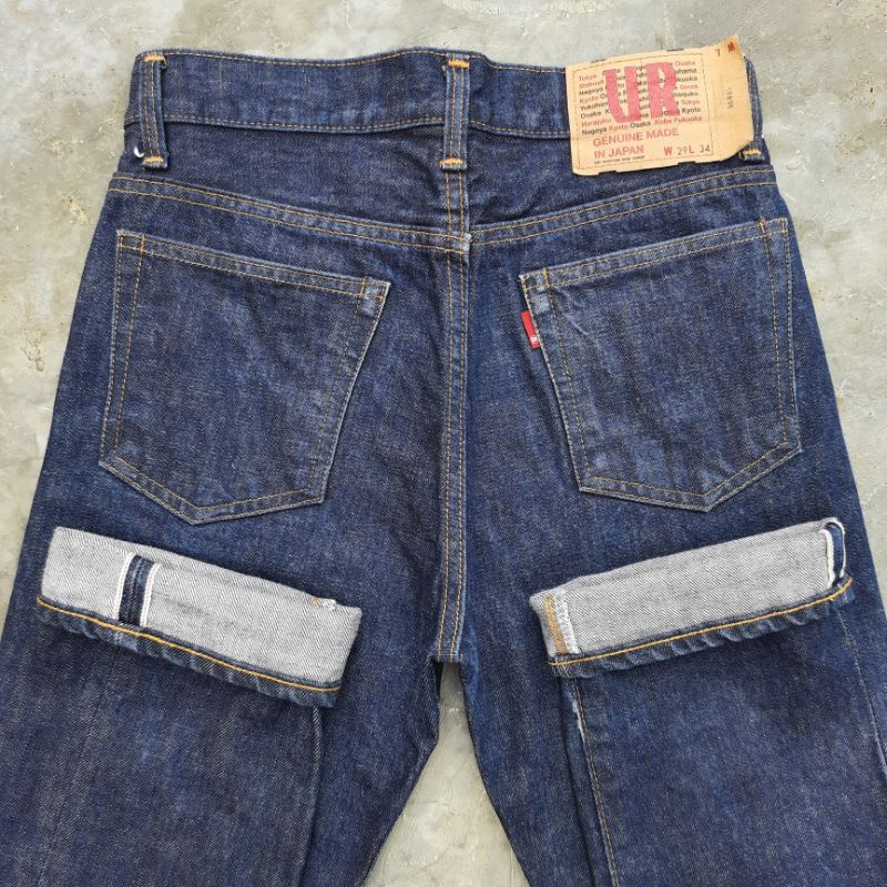 Celana Jeans Urban Research Selvedge Size 29 Made In Japan Deep Indigo