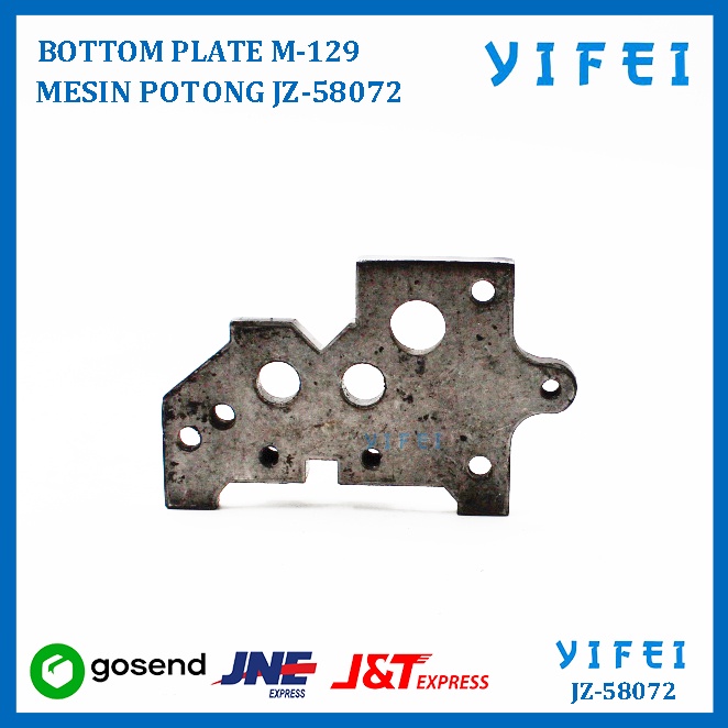 BOTTOM PLATE M-129 MESIN POTONG KM KS AU YIFEI-58072