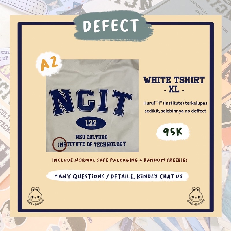 [DEFECT &amp; SAMPLE] NCIT Products by Baeboony