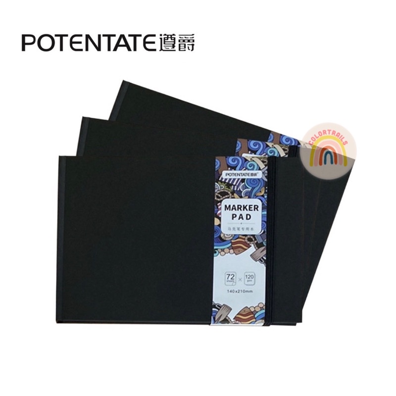 

Potentate Marker Paper A5 Hard Cover Sketchbook Buku Sketsa