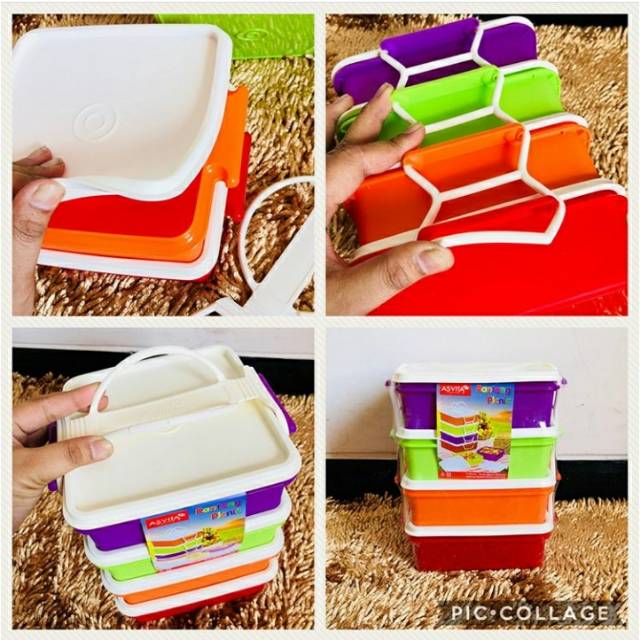 RANTANG PIKNIK SUSUN 4 // RANTANG SUSUN 4 ASVITA ORIGINAL