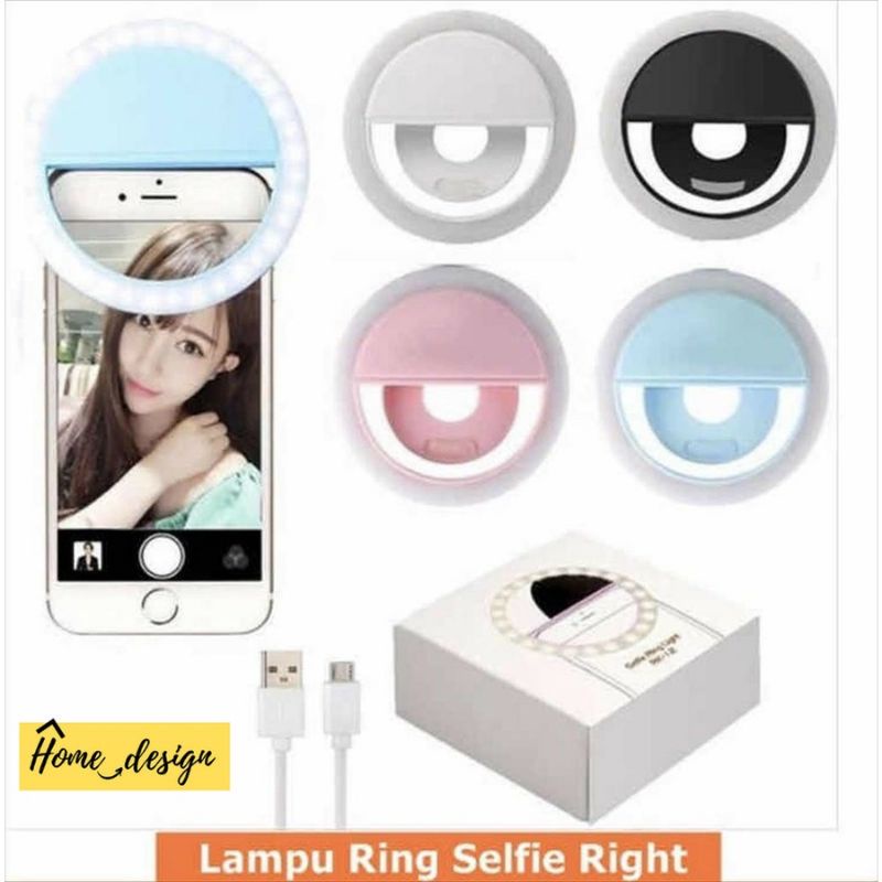 Lampu Selfie Lampu LED Lighled Ring Selfie Iring Handphone Termurah