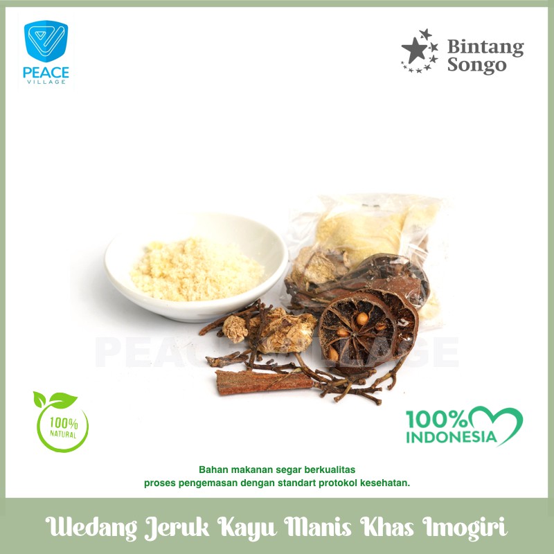 

WEDANG JERUK KAYU MANIS /PACK ISI 10