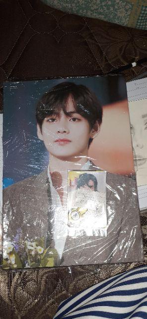 [ Ready ] Bts Poster Frame Kayu Solid