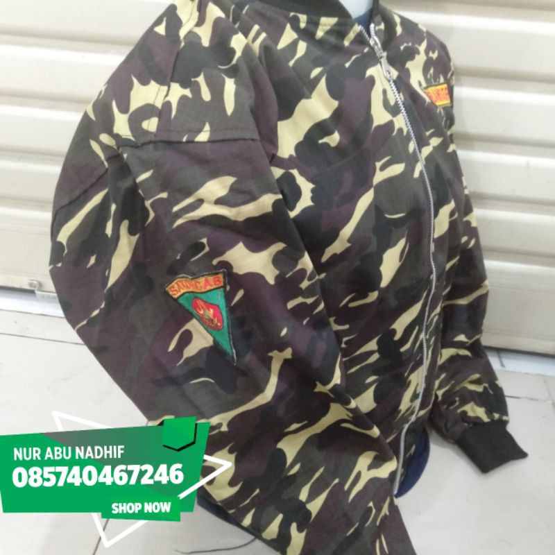 jaket banser bomber premium Bonus Nama