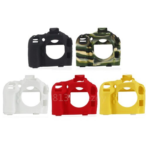 mirrorless Nice Soft Silicone Rubber Lightweight DSLR Camera Video Bag  For Nikon D800E D800